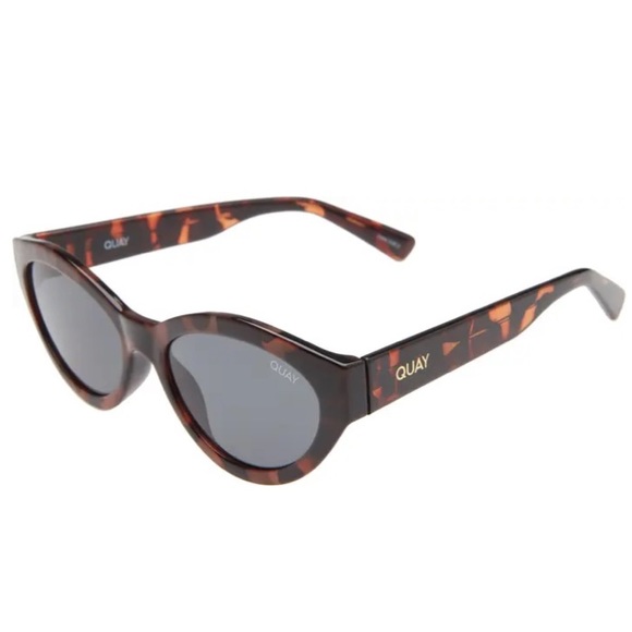 QUAY Totally Buggin Sunglasses Tortoise Blackout - Picture 5 of 9